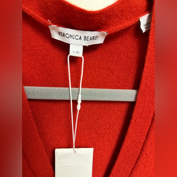 Veronica Beard Lamotte Cashmere Cardigan Size Large - Picture 8 of 10